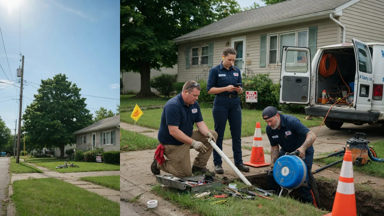 Sewer Line Repair in Okay, OK near me